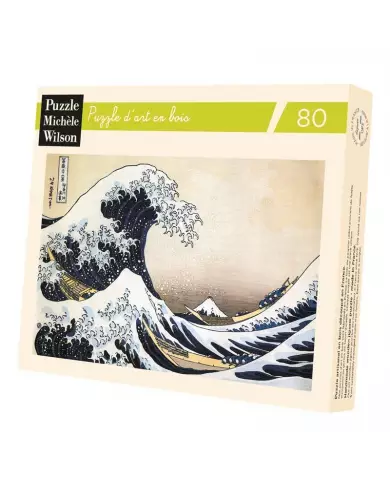 Puzzle D'Art Michèle Wilson - La Vague - Hokusai - 80 Pièces