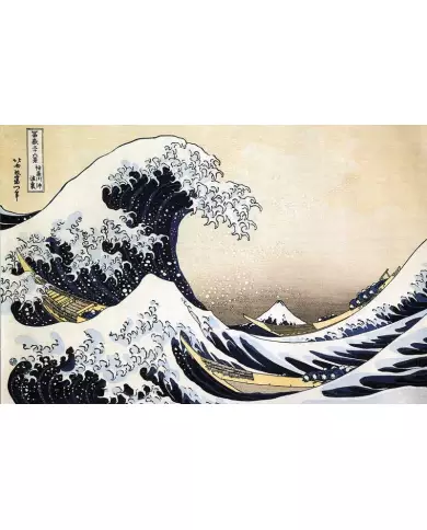 Puzzle D'Art Michèle Wilson - La Vague - Hokusai - 80 Pièces