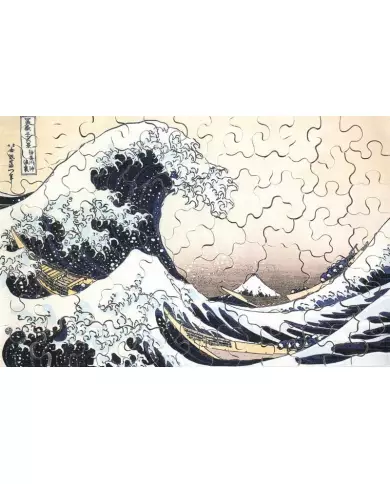 Puzzle D'Art Michèle Wilson - La Vague - Hokusai - 80 Pièces