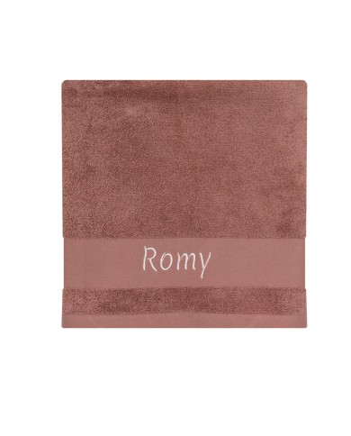 Serviette Écureuil Marsala - 50X100 - Personnalisable