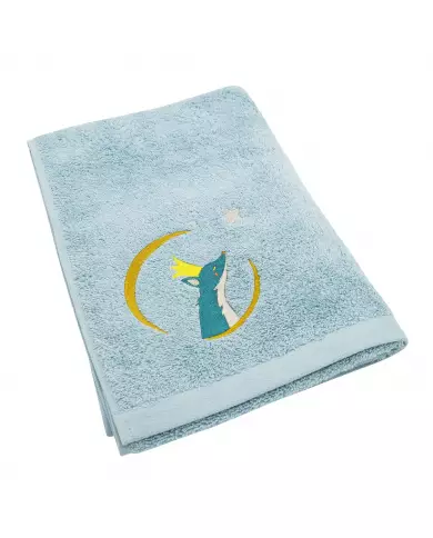 Serviette Renard Bleu - 50X100