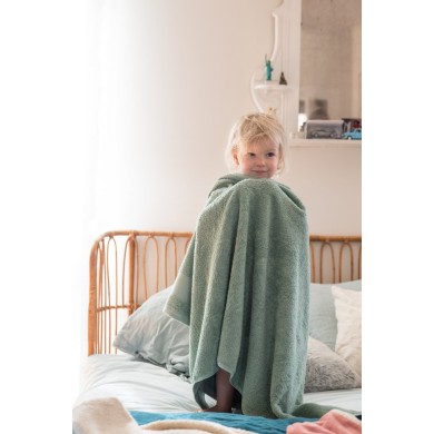 Serviette Pingouin Vert - 50X100 - Personnalisable