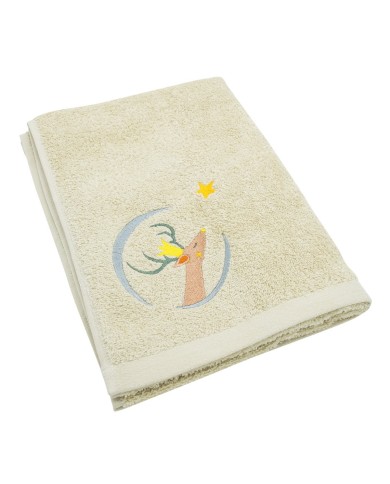 Serviette Daim Lin - 50X100 - Personnalisable