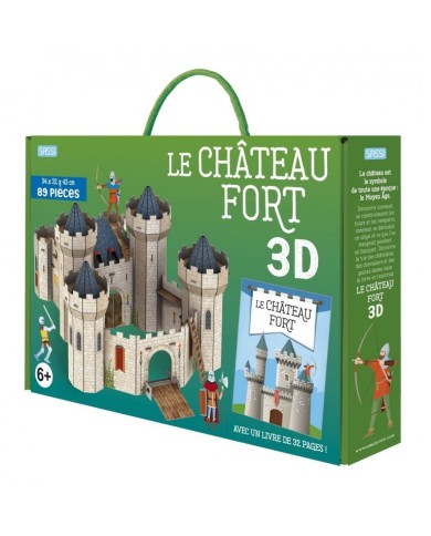 Le Château Fort 3D - Maquette et Livre