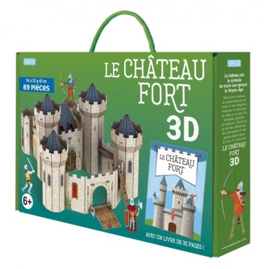 Le Château Fort 3D - Maquette et Livre