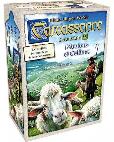 Carcassonne : Extension 09 Moutons Et Collines