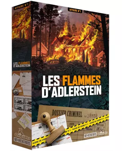 Les Flammes D'Adlerstein - Scènes De Crimes N°1