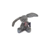 Doudou MAILOU - Lapin Alexandre Gris - 30 cm