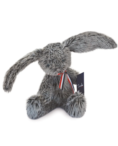 Doudou MAILOU - Lapin Alexandre Gris - 30 cm