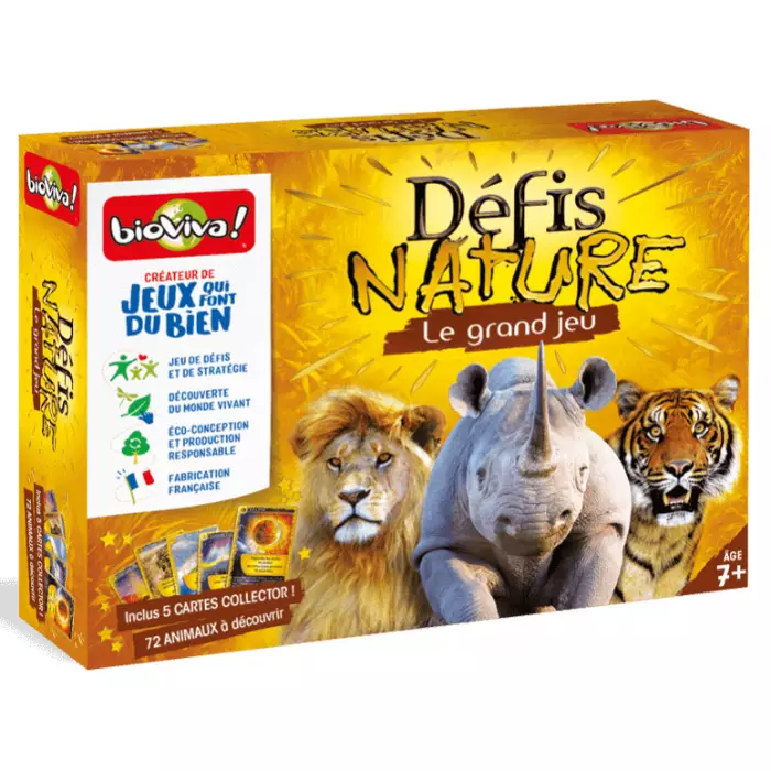 Grand Jeu Défis Nature  + Cartes Collector