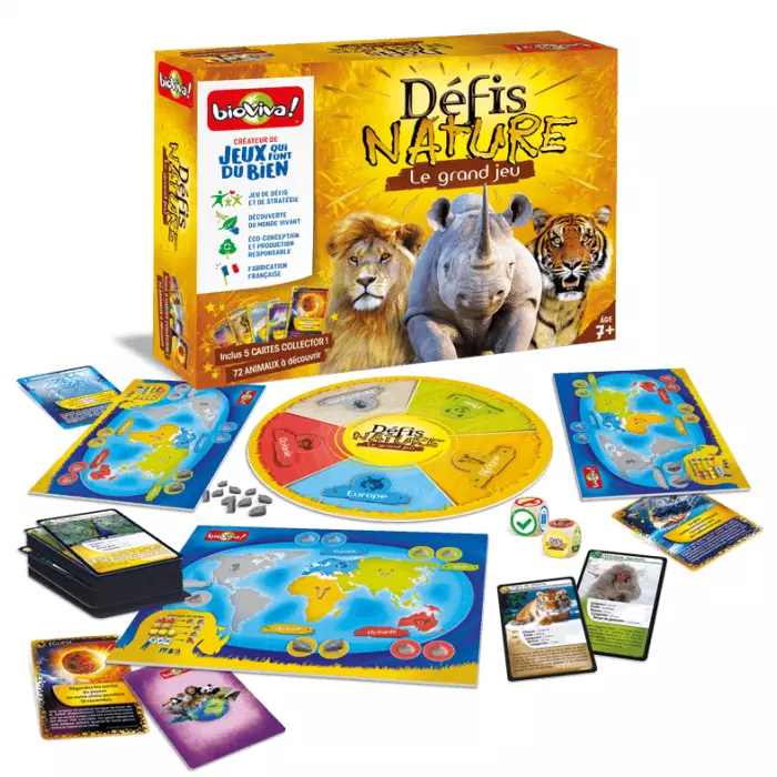 Grand Jeu Défis Nature  + Cartes Collector