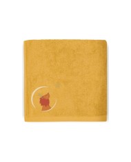 Serviette Lion Safran - 70X140 - Personnalisable