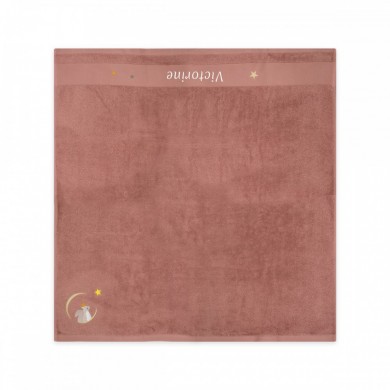 Serviette Écureuil Marsala - 100X100 - Personnalisable