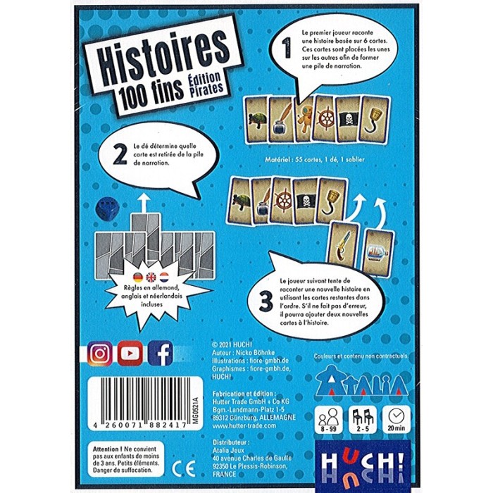 Histoires 100 Fins - Pirates