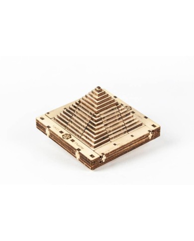 Jeux De Taquin 3d En Bois "PYRAMIDO" - NKD Puzzles