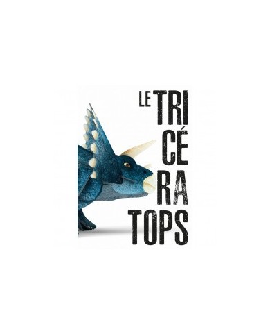 Le Tricératops - Maquette 3D Et Livre