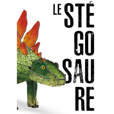 Le Stégosaure - Maquette 3D Et Livre