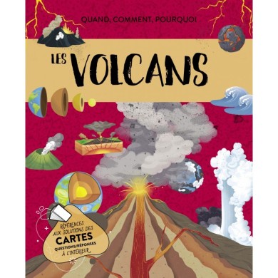 Le Coffret Méga Atlas Des Volcans - Livre - Puzzle 500 Pièces (Édition 2024)