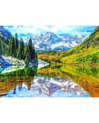 Puzzle Eurographics - Montagnes Colorado - 1000 Pièces