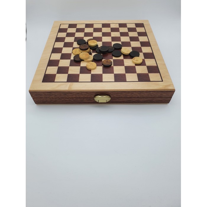 Coffret Dames & Echecs - 28 Cm