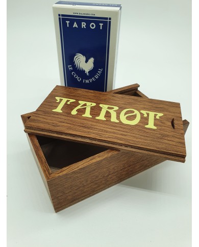 Coffret En Bois De Sipo - Tarot