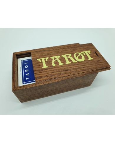 Coffret En Bois De Sipo - Tarot