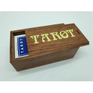 Coffret En Bois De Sipo - Tarot