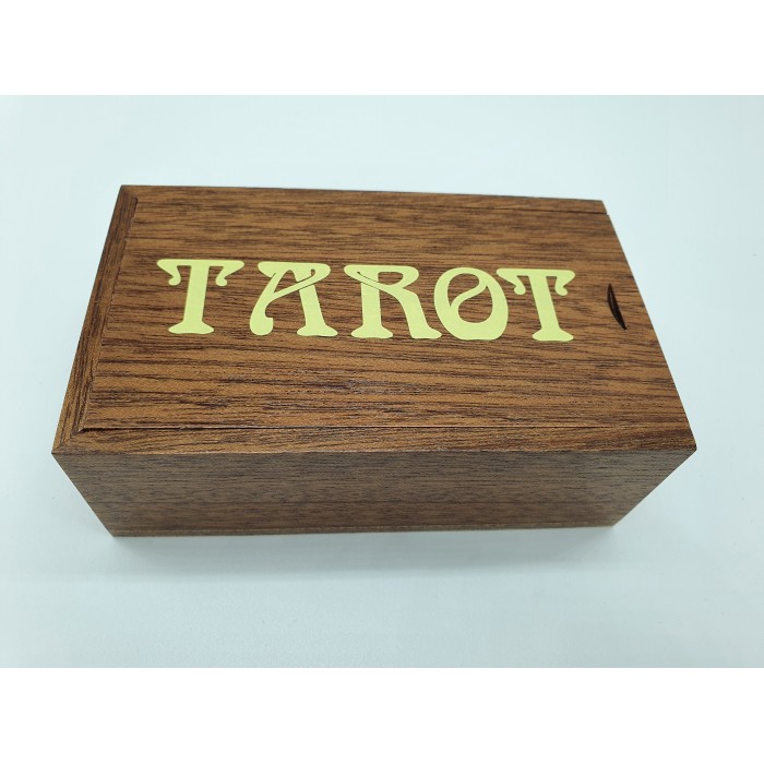 Coffret En Bois De Sipo - Tarot