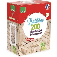 Batibloc Naturel - 200 Planchettes En Hêtre Massif - VILAC