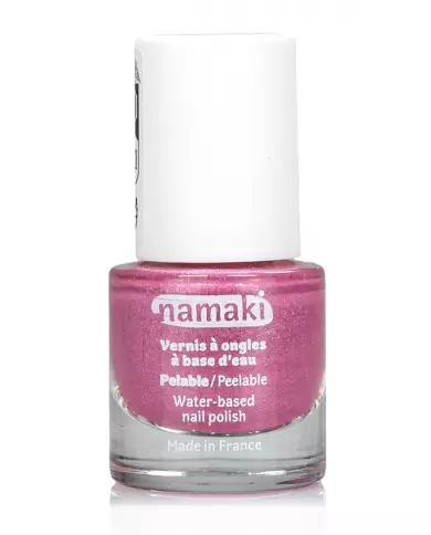 Vernis À Ongles - Base Eau - Rose Pailleté (22)