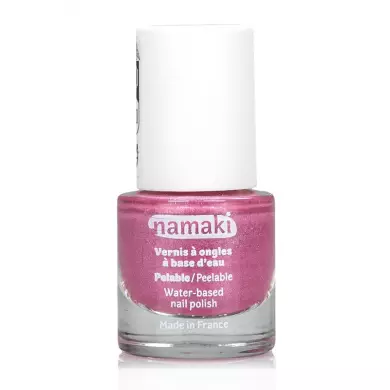 Vernis À Ongles - Base Eau - Rose Pailleté (22)