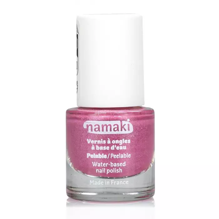 Vernis À Ongles - Base Eau - Rose Pailleté (22)