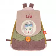 Sac À Dos Brodé - Madame Lapin