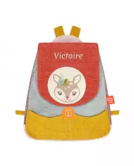 Sac À Dos Brodé - Madame Chat