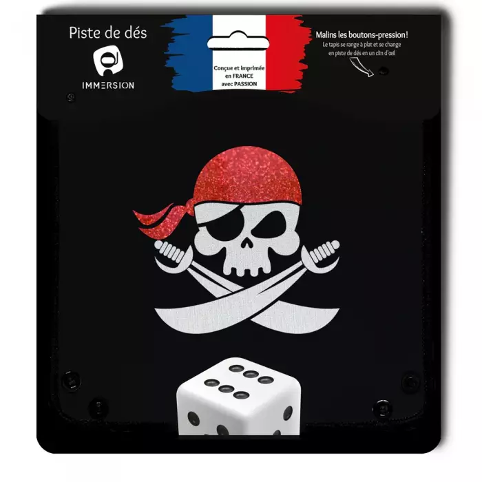 Piste De Dés Immersion - Pirate Au Bandana