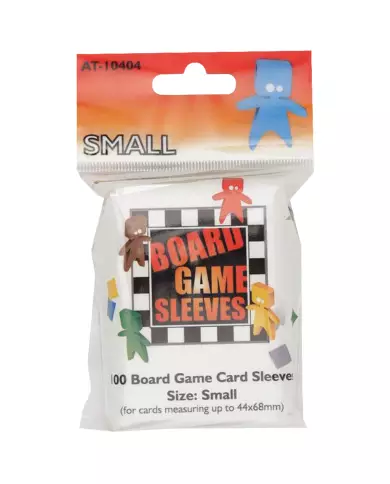 Board Game Sleeves : Clear Small 44 X 68 MM Par 100