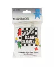 Board Game Sleeves : Clear Small 44 X 68 MM Par 100