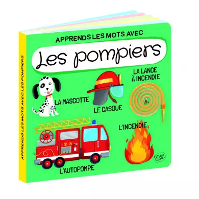 Q-Box - Les Pompiers - Puzzle 40 Pièces SASSI Avec 10 Silhouettes Et Livre