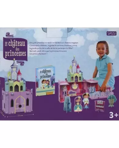 Le Château Des Princesses 3D - Maquette Et Livre