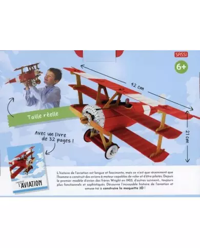 L'Avion 3D - Maquette Et Livre