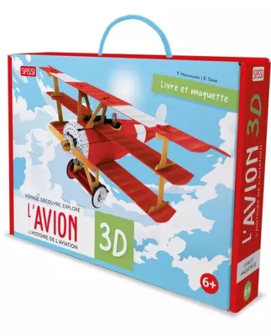 L'Avion 3D - Maquette Et Livre