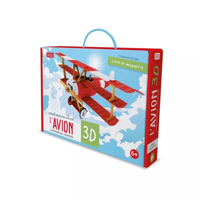 L'Avion 3D - Maquette Et Livre