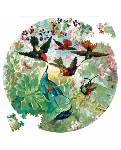 Puzzle Eeboo - Hummingbirds ( Colibris ) - 500 Pièces