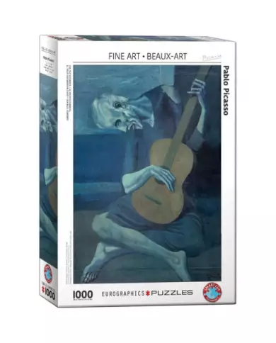 Puzzle Eurographics - Le Vieux Guitariste - Pablo Picasso - 1000 Pièces