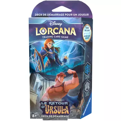 Lorcana S04 - Decks de Démarrage - Le Retour D'Ursula - Anna Et Hercule