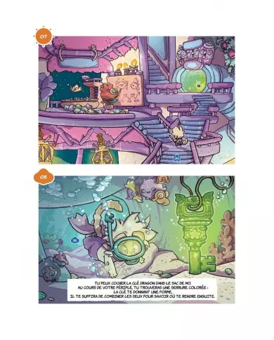 Chatons Et Dragons - Le Réveil Du Volcan - La Bd Dont Tu Es Le Petit Heros