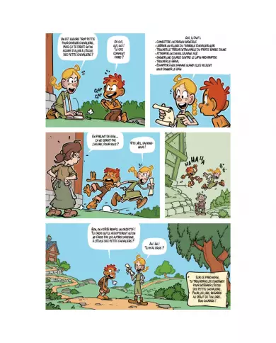 Petits Chevaliers - Le Diplome - La Bd Dont Tu Es Le Petit Heros