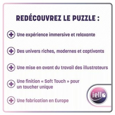 Puzzle Phosphorescent IELLO - Forest Spirit - 1000 Pièces