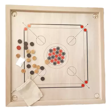 Carrom Traditionnel - 82 cm - Jeux Chavet