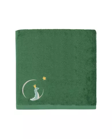 Serviette Diplo Vert Forêt - 100X100 - Personnalisable